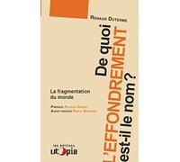 De quoi l'effondrement est-il le nom?