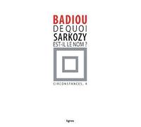 De quoi Sarkozy est-il le nom ?