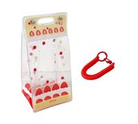 de rangement de poupée Transparent en PVC pour animaux en peluche, de rangement de jouets en polaire de dessin animé pour filles poupée en PVC Transparent