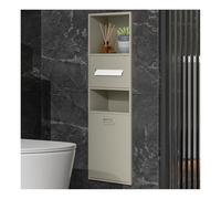 de Rangement INOX Encastrer Spécial Douche Murale de en Acier Inoxydable Brossé, Étagère Encastrée, pour Poubelles, de Salle de Bain pour Shampoing, Savon, Articles de Toilette