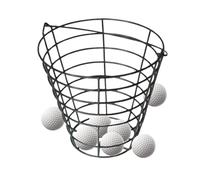 de Rangement pour balles de Golf | Stockez 100 balles de Golf | Récipient métallique avec poignée, Grand Support de capacité pour Le Tournoi à Domicile pour la Conduite dans l'arrière-Cour