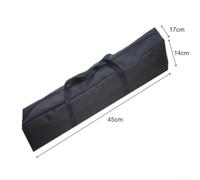 de Rangement pour Barre de Support Armoire - Housse Oxford Résistante avec Fermeture Éclair, pour idéal pour Déménagement et, Taille Longue 118cm(45CM)