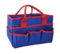 de rangement pour enseignant de capacité avec plusieurs pochettes pour matériel d ' écriture, dossiers de livres, poignées permanentes, planificateur d ' outils de jardin transportable, de