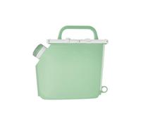 de rangement pour préparation de repas, récipient en silicone d ' une capacité de 1500 ml, couvercle scellé, bec coudé, marques de mesure, pochette de rangement pour réfrigérateur, récipient de de