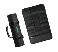De rangement pour rouleaux d ' outils avec fentes élastiques | Fentes élastiques pour tournevis et clés, rangement à fermeture éclair pour douilles et autres petits accessoires