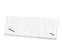 De rappel pour poste de travail à domicile près de la | Affichage de notes en acrylique transparent avec un visuel épuré, stockage de cartes mémo pour les