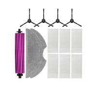 de rechange Brosse principale, brosse latérale, filtre HEPA, chiffon de nettoyage, compatible avec Eureka E20 Plus, kit de pièces de rechange for aspirateur robot