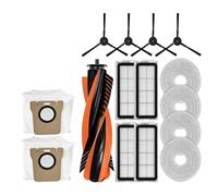 de rechange Brosse principale, brosse latérale, filtre HEPA, chiffon de nettoyage, sac à poussière, compatible avec JONR P20 PRO, kit aspirateur robot