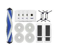 de rechange Brosse principale, brosse latérale, filtre, serpillière, sac à poussière, compatible avec l'aspirateur robot ECOVACS DEEBOT X5 PRO Omni.