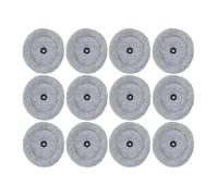 de rechange Chiffon de nettoyage rond compatible avec Roborock S8 MaxV Ultra, pièce de rechange for aspirateur robot (12 pièces)