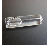 De Rechange de niveau Fiole en verre bulle, niveau à bulle, avec pointe, précis, 35 mm x 10mm - Transparent