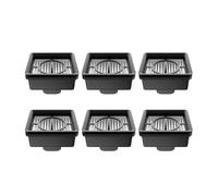 de rechange Filtre HEPA, compatible avec Xiaomi Truclean W20 / 2C / 4C / 2lite, pièce de rechange for aspirateur eau et poussière (6 pièces)