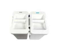 de rechange Réservoir d'eau propre d'origine, réservoir d'eau sale, compatible avec Xiaomi X20 Max, pièce de rechange for aspirateur robot(Set 01)