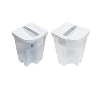 de rechange Réservoir d'eau propre d'origine, réservoir d'eau sale, Compatible for Roborock Qrevo Curv 2 Flow/Qrevo Curv 2 Pro, Robot aspirateur(Set 01)