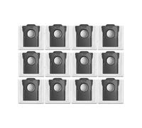 de rechange Sac à poussière compatible avec les aspirateurs robots Dreame D20 Pro, D20 Plus et D20 Pro Plus (lot de 12)