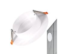 de recouvrement de plafond, boîte décorative, fixation de boucle de panneau de plafond, de garniture dissimulée pour trou de lumière, couvercle de boîte de jonction cachée, écusson de pl