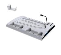 de refroidissement avancé avec éclairage couleur intégré, de refroidissement polyvalent, facile à transporter pour les consoles de jeu P5