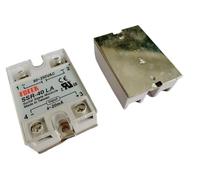 de relais à semi-conducteurs avec couvercle en plastique, contrôle 90-250VAC à 4-20mA, SSR-10LA SSR-25LA SSR-40LA SSR-50LA SSR-60LA SSR-80LA(SSR-80LA)