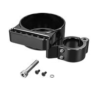de relocalisation du Compteur de Vitesse pour Sportster 883 Low XL883L et 1200 Bas XL1200L Compatible avec Quarante-Huit xl1200x et Soixante-dix-Deux Ans(Black)
