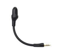 De remplacement de tête pour casques de chat vocal | Prise de 3, 5 mm, bras de flèche réglable, pièce de communication amovible utilisée dans les cours en ligne, les