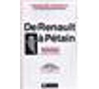 De Renault à Pétain François Lehideux (Auteur)