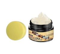 de restauration de meubles - Baume de conditionnement de lisse avec tampon d'application, formule d'entretien du bois résistante à l'humidité, solution de renouvellement de brillance long