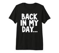 De Retour à Mon époque T-Shirt Haut de Gamme