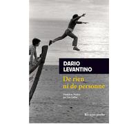 De rien ni de personne - Dario Levantino - Rivages - Poche - Roman