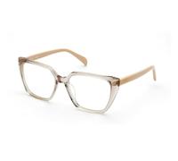 DE RIGO VISION ESPAÑA OPT.FRAMES TOUS - MAT: Cellulose acetate_C: SHINY TRANSP.BEIGE D: 140x16 / Female
