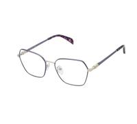 DE RIGO VISION ESPAÑA OPT.FRAMES TOUS - MAT: Stainless steel-C: SHINY ROSE GOLD W/VIOLET PARTS D: 135x17 / Female