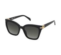 DE RIGO VISION ESPAÑA SUNGLASSES TOUS - MAT: Acetate-C: SHINY BLACK/SMOKE GRADIENT SMOKE - D: 140x19 / Female