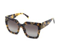 Tous Stoc83s Square Woman Sunglasses Marron,Noir Brown Gradient Smoke/CAT2 Homme
