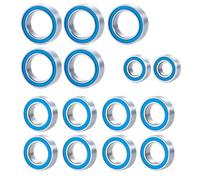 de roulements scellés en Caoutchouc 15pcs compatibles avec 1 18 Voitures RC à l'échelle comme Les modèles Latrax, y Compris Teton SST Prerunner pour la Mise à Niveau des pièces