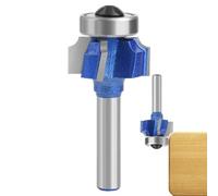 de routeur pour former des bords, pour arrondir les coins - pour outils de menuiserie - Guide de roulement professionnel en carbure à 4 dents pour bords ronds d'armoires