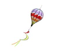 De ruban de décor coloré de fileur de ballon arc-en-ciel | Longueur du ruban fluide, décor de mouvement doux, Patio, balcon, chambre à coucher, arrière-plan de réception,