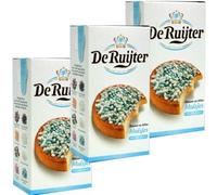 De Ruijter Lot de 3 crumbles bleues et blanches 280 g