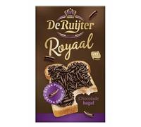 De Ruyter Chocoadehagel XL (supersized sprinkles) - Royale Dark Chocolate (43% Cacao) (Chocolate Sprinkles XL Dark Chocolate) (14 Oz.) by De Ruijter