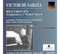 De Sabata Victor - De Sabada Conduct Beethoven S.3&8 [Import]