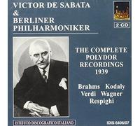 De Sabata - Victor De Sabata-Brahms, Respighi, Kodaly, Verdi, Wagner, Strauss. [Import]