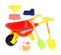 de Sable pour,Chariot et Pelles Colorés pour Jeux de Bac à Sable,Grands De Plage Voyage - Bord Mer Pelouse Aire Jeux Piscine Jardin Camping Fête Intérieur Maison
