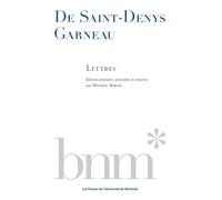 De Saint-Denys Garneau : Lettres