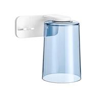 de Salle de Bain - Porte-Brosse magnétique Mural adhésif | Gobelet de rinçage buccal magnétique et Support Mural | pour Salle de Bain, Douche, Maison, résidence, Bureau, hôtel, Camping-Car