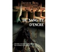 De sang et d'encre L’épopée d’un esprit libre Au coeur des guerres de religion - Jacquie Béal - Terres De L'ouest - Poche - Roman