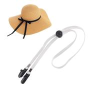 de Sangle de Chapeau, Solte à Pince à Chapeau réglable Téride, Maintien du Cordon de Menton, Anti-perdant pour Le Golf, la pêche, la Navigation de Plaisance, d'autres Sports pour protéger