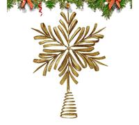 de sapin de Noël 3D flocon de neige étoile | Décorations légères en métal pour l'automne, la maison, le salon, le magasin, les vacances