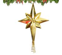 de sapin de Noël - de sapin de Noël creux doré pour sapin de Noël - Décoration de sapin de Noël pour centres commerciaux, hôtels