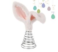 de sapin de printemps - Oreilles de lapin - Décoration de fête de maison de lapin - Décoration de luxe - Oreilles de lapin - Décoration de printemps - Chemin de Pâques - de sapin avec