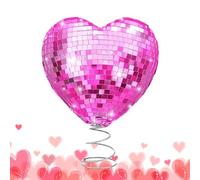 de sapin de Saint-Valentin en forme de cœur - Décoration 17 x 19 x 23 cm, apportez un charme festif à votre Saint-Valentin ; Idéal pour les expositions de fête dans une ferme, une entrée, un co