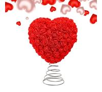 de sapin en forme de cœur - Décoration de Saint-Valentin inspirée de la rose | Kit de présentation romantique pour fête de mariage, porte d'entrée, mur de maison, décoration d'arbre pour la