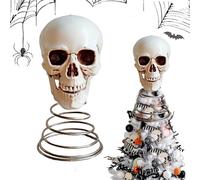 de Sapin Gothique en Forme de tête de Mort - Décoration pour Halloween, Table effrayante et décoration d'arbre pour la Maison, l'appartement, Le Restaurant, l'hôtel et la fête